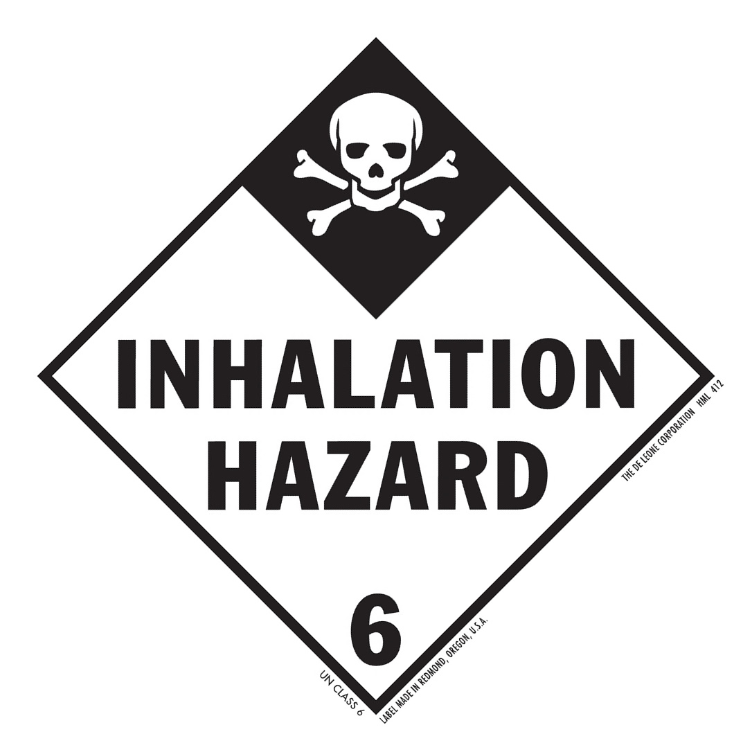 Hazardous Material Labels X Hazardous Materials Label Class