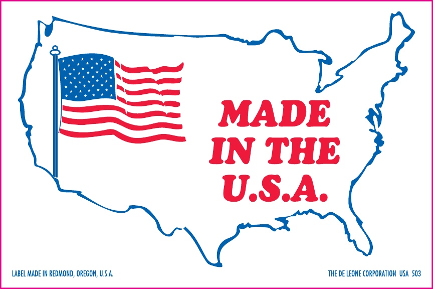 Made In Usa Labels 3 X 4 12 Made In Usa Label Americas Finest Labels 6721